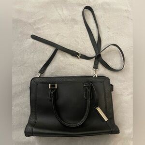 Black Leather Purse